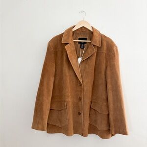 Vintage Mossimo Leather Jacket